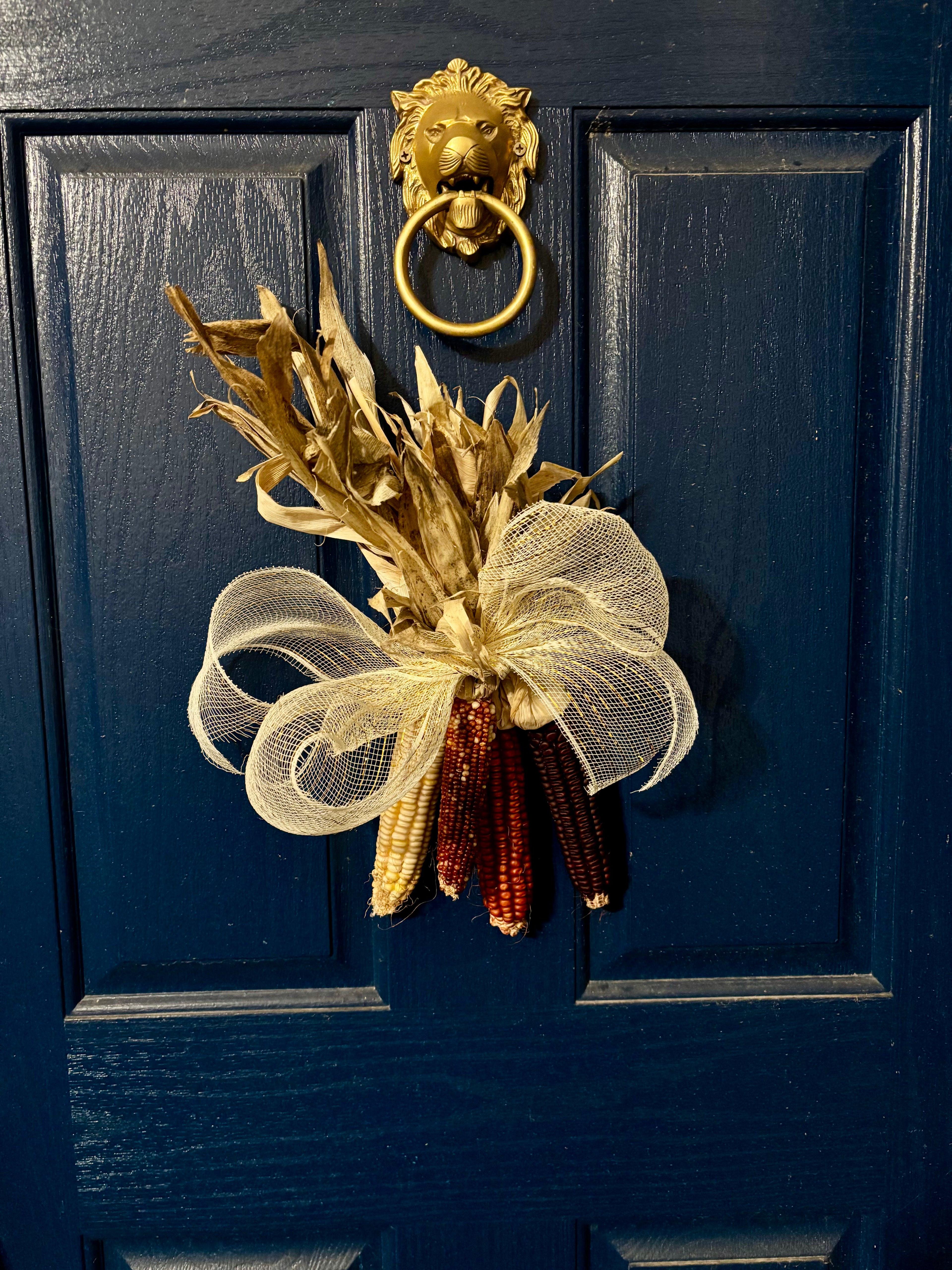 Indian Corn Bundle Door Hanger